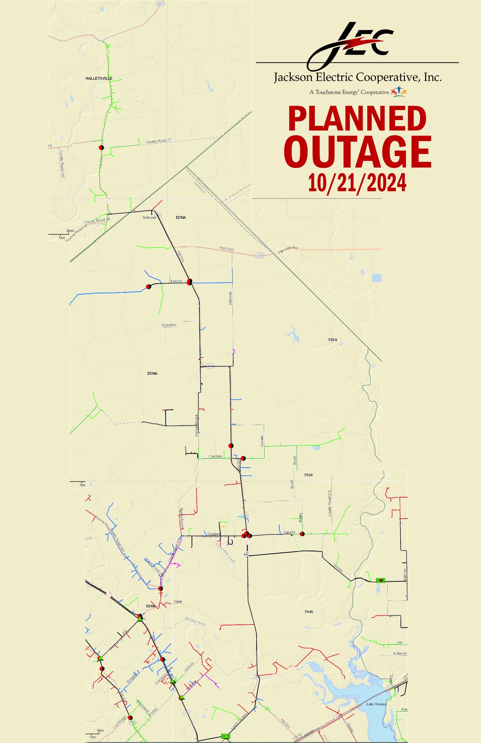 Planned Outage 10/21/24